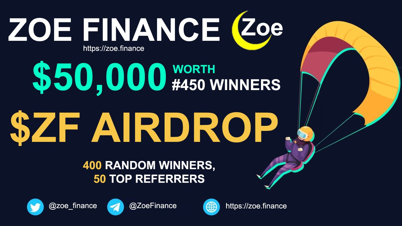Zoe Finance on Twitter "💸500,000 Zoe Finance (ZF) Worth Over 50,000 💃