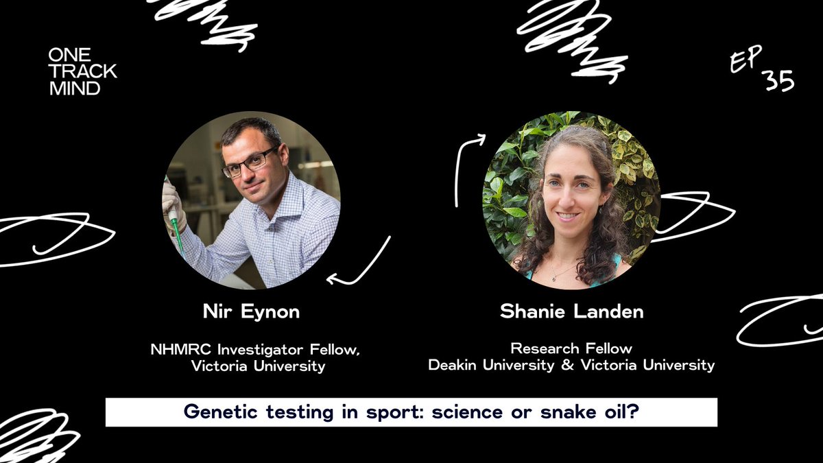 TCG_Advisory's tweet photo. Genetic testing in sport: science or snake oil?

On Episode #35 of the One Track Mind #podcast, hear from @iHealthSportVU genetics and epigenetics researchers Professor @nir_eynon &amp; Dr @LandenShanie  on the rapidly growing area of genetic testing in sport

https://t.co/HWnPnfQBqR https://t.co/KLANLG2VrG