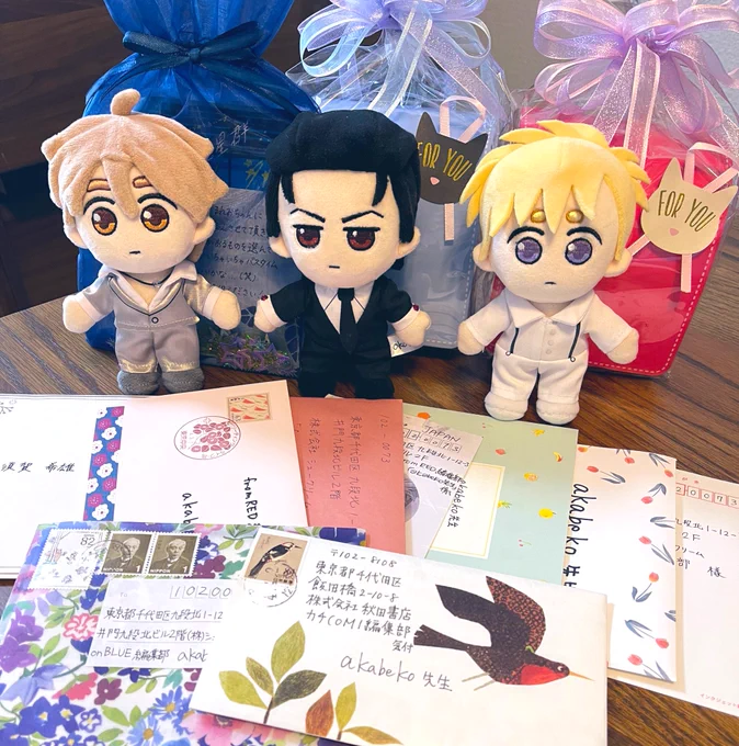 各編集部にお届けいただいたお手紙とプレゼント受け取っております💌 どうもありがとうございます!ご感想いつも楽しく読ませていただいております😊 今後も引き続き楽しんでいただけるよう頑張ります💪✨ 