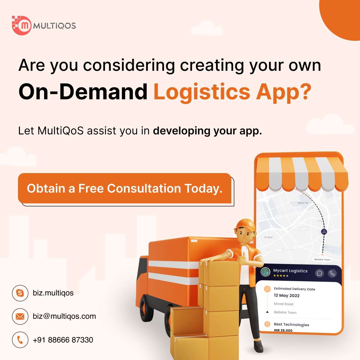 MultiQoS's tweet image. We are a team of #logisticsappdevelopers who extensively research the market potential of your concept and develop an application that meets your company's needs. bit.ly/3uwQx8P
#logisticsapp #appdevelopment #mobileappdevelopment #appdevelopmentcompany
