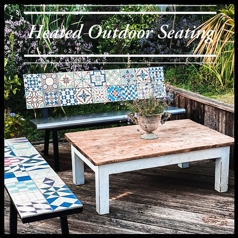 DragonBench's tweet photo. Heated Outdoor Garden Furniture. Great for cooler summer evenings and colder months. Super energy efficient 💚 
Just set to your preferred temperature, sit back and enjoy :) https://t.co/lVOKkKugL4