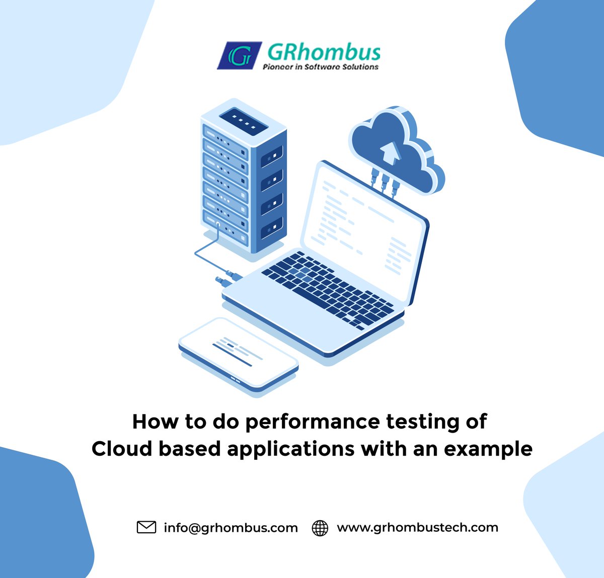 grhombustech's tweet image. How to do performance #testing of #Cloudbasedapplications with an example
- #ConsignmentTest
- #HardshipTest
- #ProgramTest
- #FailoverTest
- #LimitTest
- #DrenchTest
- #DesignatedFrameworkTest
🌐 grhombustech.com/blog-post/337/…