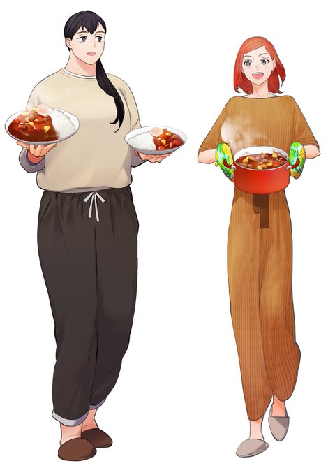 「作りたい女と食べたい女」のTwitter画像/イラスト(新着))