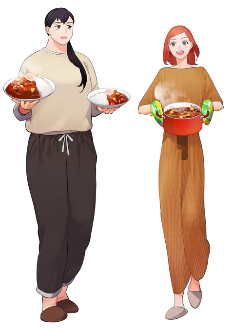本日4月26日は
#レズビアン可視化の日🏳️‍🌈

好きなひとと、好きなごはんを。

『作りたい女と食べたい女』🥞🍛

#LesbianVisibilityDay 
