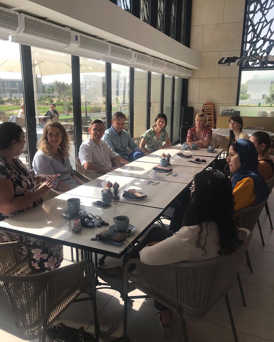 GIS_Gems's tweet photo. Our ELL department are enjoying hosting some of our new ELL families at a breakfast morning. Amazing to hear everyone’s story and how their children are settling at GIS #WERGIS @Missy_DV @GEMS_ME https://t.co/TZi3OkTKtE