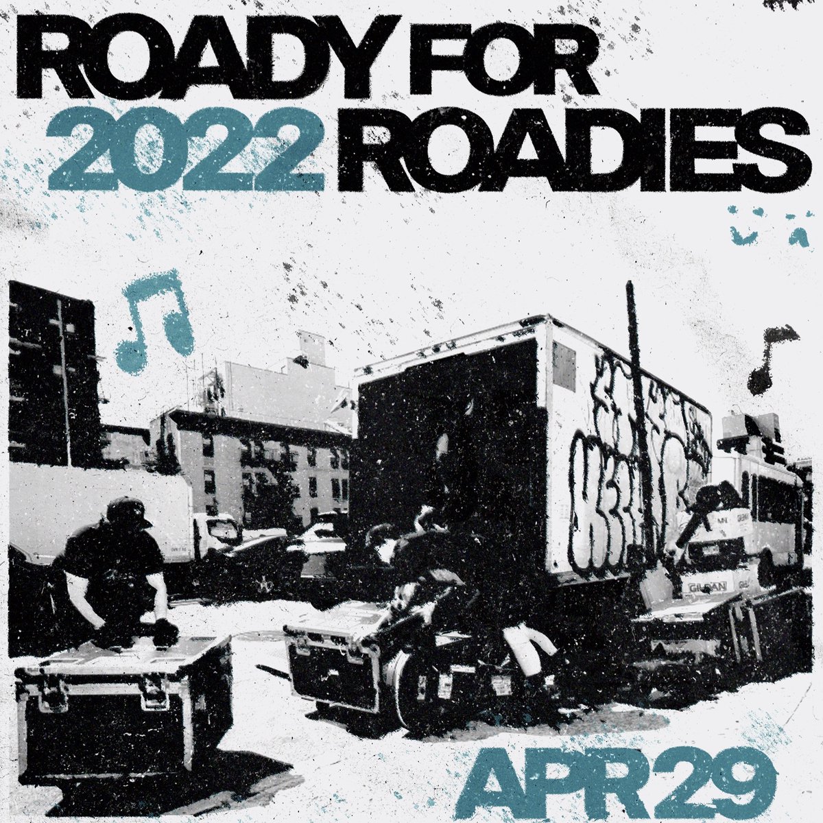 It's almost here. Weather report looks good. Sir Dave Dobbyn, Neil Finn, Hollie Smith, and others lending a hand. Tickets on sale now at Ticketmaster. Check out roadyforroadies.com Can’t make it to the event, make a donation at RoadyForRoadies GiveALittle page