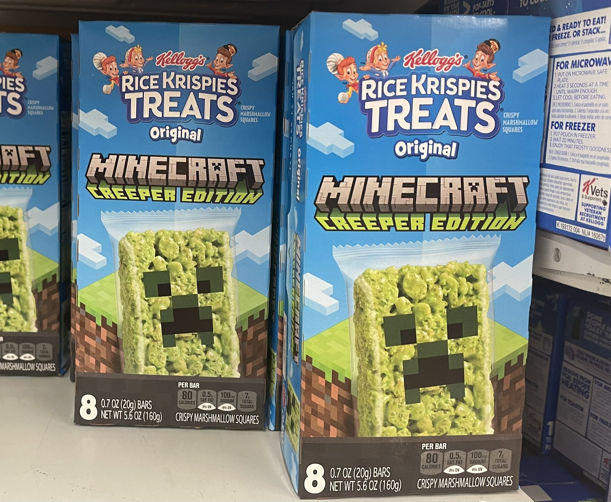 Rice Krispies Treats Minecraft Creeper Edition Original