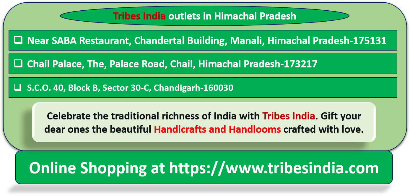 TRIBES INDIA on Twitter "Outlets of Tribes India in Himachal Pradesh