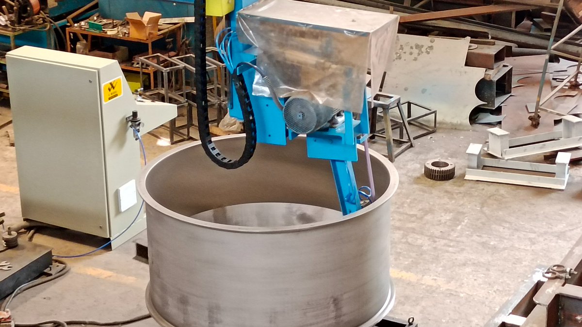 weld_v's tweet photo. stainless steel tank polishing machine #indiapolishingmachine #tankpolishingmachine #tankpolishing #grinding #stainlesssteeltank #surfacepolishing #vweldpolishing #ssdishend #tankhead #drumpolishing
Send your inquiry on https://t.co/AI8hmukW4u
t: 0091-8733002258
E: info@vweld.com https://t.co/MhkZtpkLyc