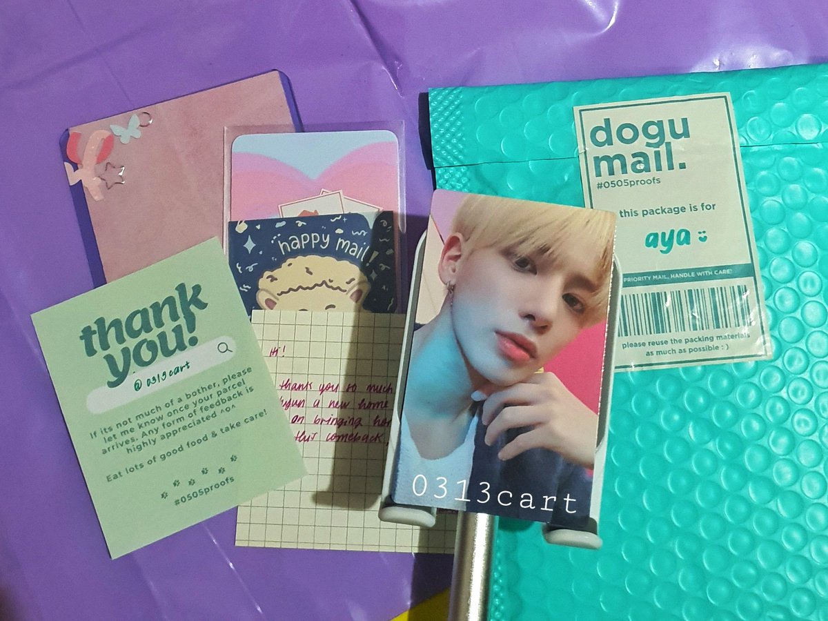 0313cart's tweet photo. #0313budols | 🛒: @0505hauls 

another tyun ar came in the mail 🥺 tysm po talaga for packing this well i rly enjoyed unboxing and super love the note &amp; freebies too 🥹 uwian din po sana kayo ng prio ninyo this cb 🫶🏼 overall i had a vv smooth transaction w you!

#0505proofs https://t.co/o2BmN5dZWT