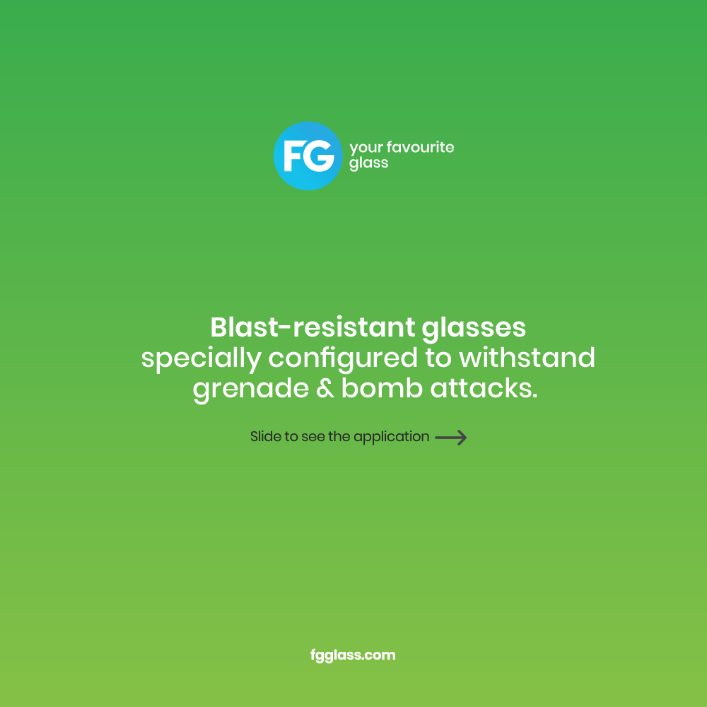 FGGlassInd's tweet photo. Blast-resistant glasses specially configured to withstand grenade and bomb attacks.
Made for your Safety and Security
#FGGlass #safetyglass #firesafetysolutions #Glass #Facade #facadeshield #securityshield #creations #firesaftey #coloredglass
#supremequality #switchableledglass https://t.co/cGew1PXH2A