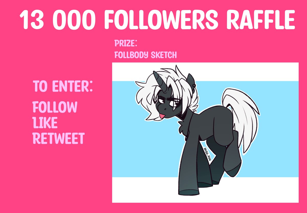 IRUSU_kun's tweet photo. ✨13k followers raffle✨
To enter:
Follow
Like this post and retweet it
Winner gonna win a fullbody sketch

Ends 30.05.2022 11:59PM CET 

Also hi new peeps thank you for 13k! :))) https://t.co/8B4vBTrvpo