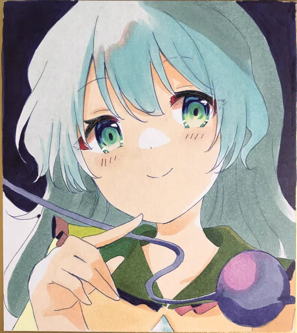 8日目 古明地こいし(アナログ)
#東方Project
#100日チャレンジ 