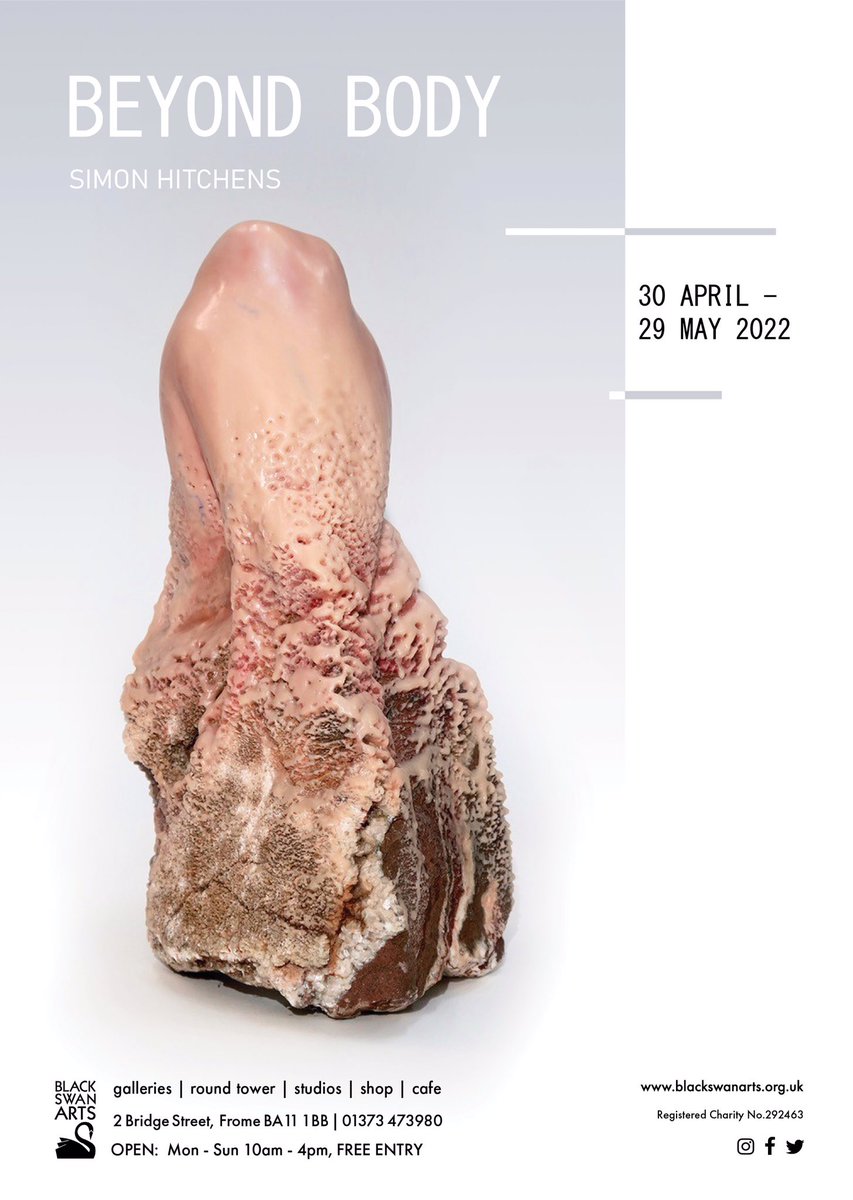 Beyond Body - my forthcoming solo show at <a href="/BlackSwanArts/">Black Swan Arts</a> opens Saturday 30th April. This exhibition sets out to test the boundaries of what it is to be human by investigating the porous relationship we share with the non-human world of rock. #artexhibition #sculpture #artcurator