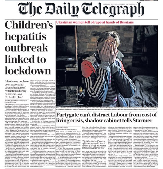 Just a bit of reflection on the reporting of fulminant hepatitis in the UK- both in the media, and the recent UKHSA report. I think we need a critical analysis of some of the rhetoric that has been floated around this. Some of the reporting on this seems quite biased. 🧵