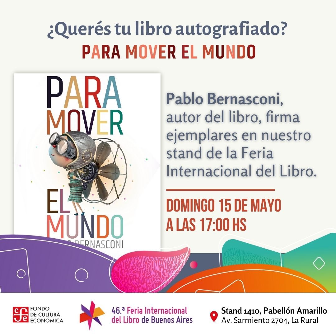 BernasconiPablo's tweet photo. Mis firmas y participaciones en la feria del libro! https://t.co/3L7SQqOTgI