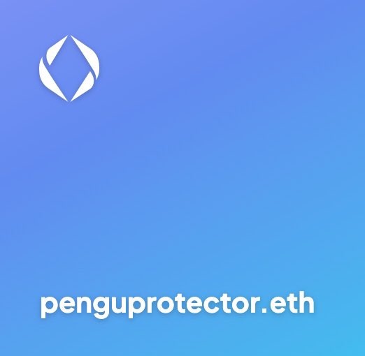 nft_deeds's tweet photo. @LILPUDGYS @LucaNetz wen PenguProtector.eth https://t.co/qiL4DIdOzc