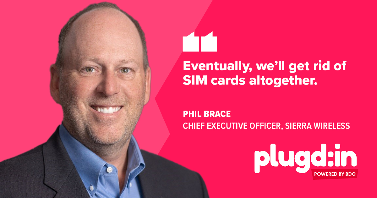 A smarter future: we talk to <a href="/SierraWireless/">Sierra Wireless</a>  CEO Phil Brace about how the evolution of the SIM card, 5G technology and AI/ML are changing our connectivity landscape: bit.ly/3k7iaPQ