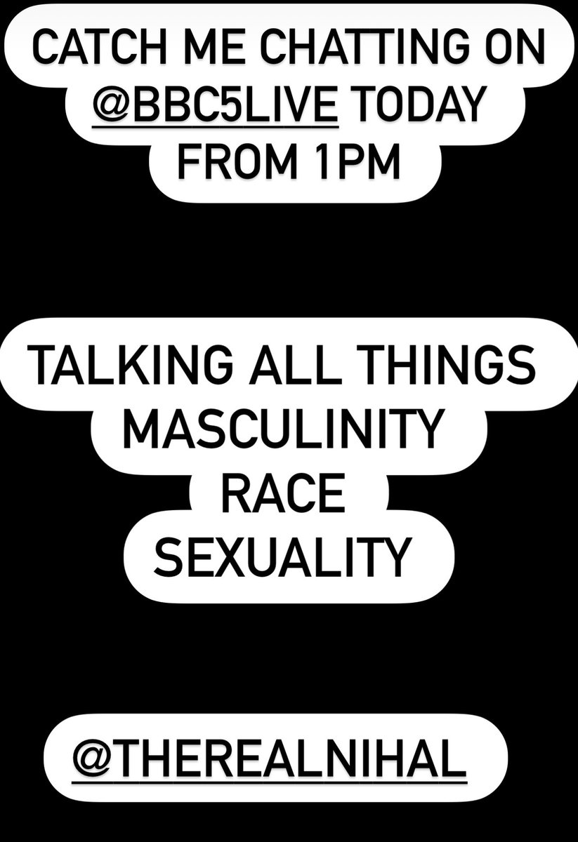 ObiomaUgoala's tweet photo. Really looking forward to chatting to @TherealNihal today from 1pm on @bbc5live about my book
#TheProblemWithMyNormalPenis
Tune in, share your thoughts and join the conversation
💙🤍💙
Available on @BBCSounds and https://t.co/9Z4kYvWqEr https://t.co/VSmXrczRGt