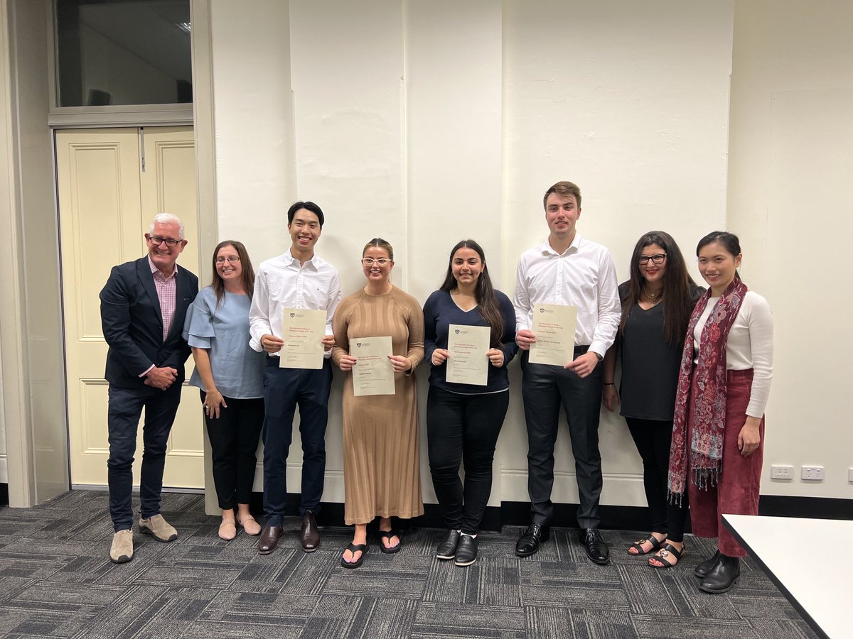 ⁦<a href="/PSA_National/">PSA</a>⁩ ⁦<a href="/syd_health/">Sydney Health</a>⁩ Congratulations to Nadine Melinz Sydney University finalist who will compete in the state final for PSOTY i. June!