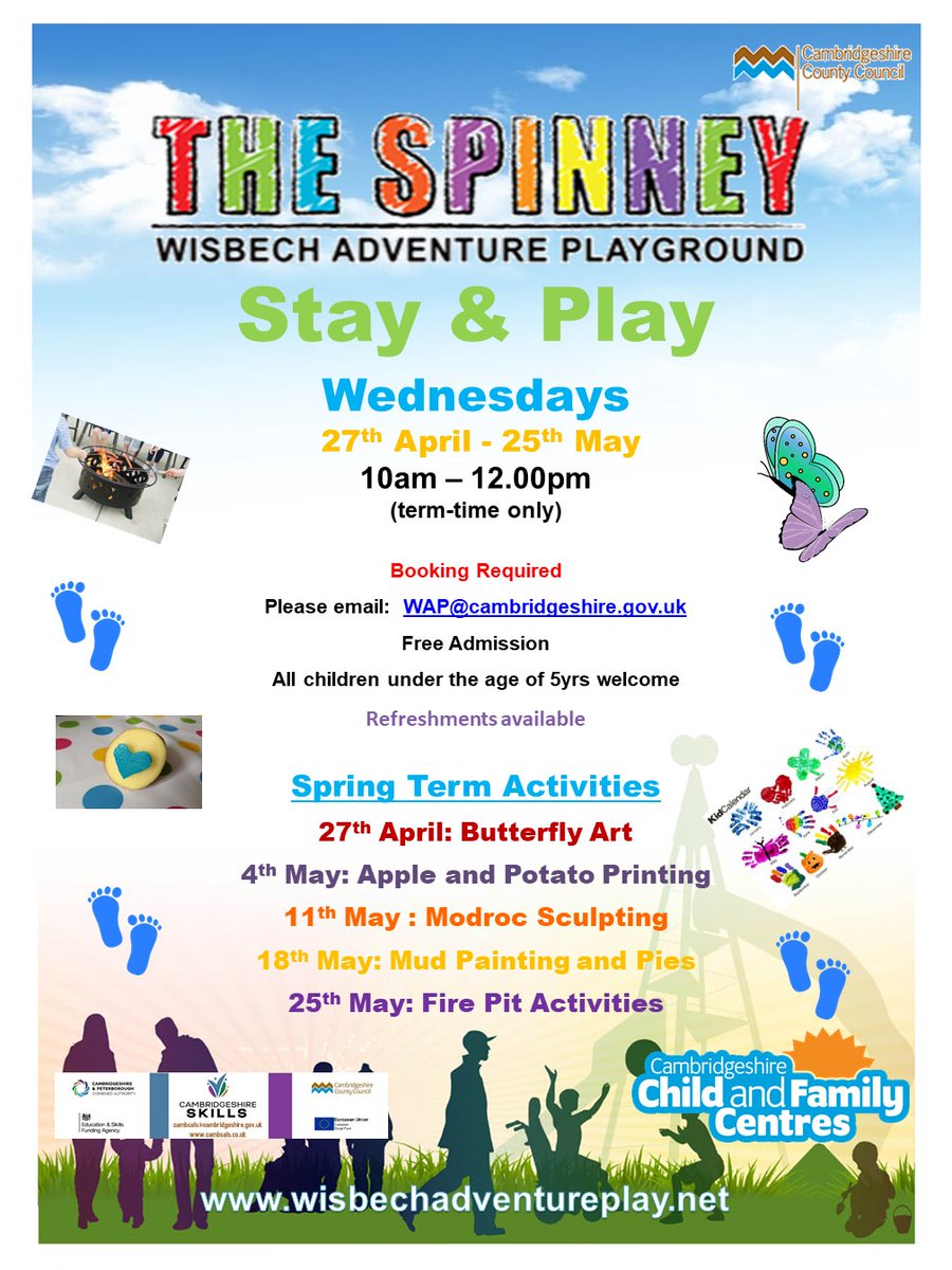 CambsSkills's tweet photo. Free Stay and Play sessions at The Spinney, Wisbech Adventure Playground. @SpinneyWAPG @wisbechmuseum @FenlandCouncil @FenlandEastCamb @SpinneyWAPG @CambsCC @CambsPboroCA @children https://t.co/J0K13GfUfR