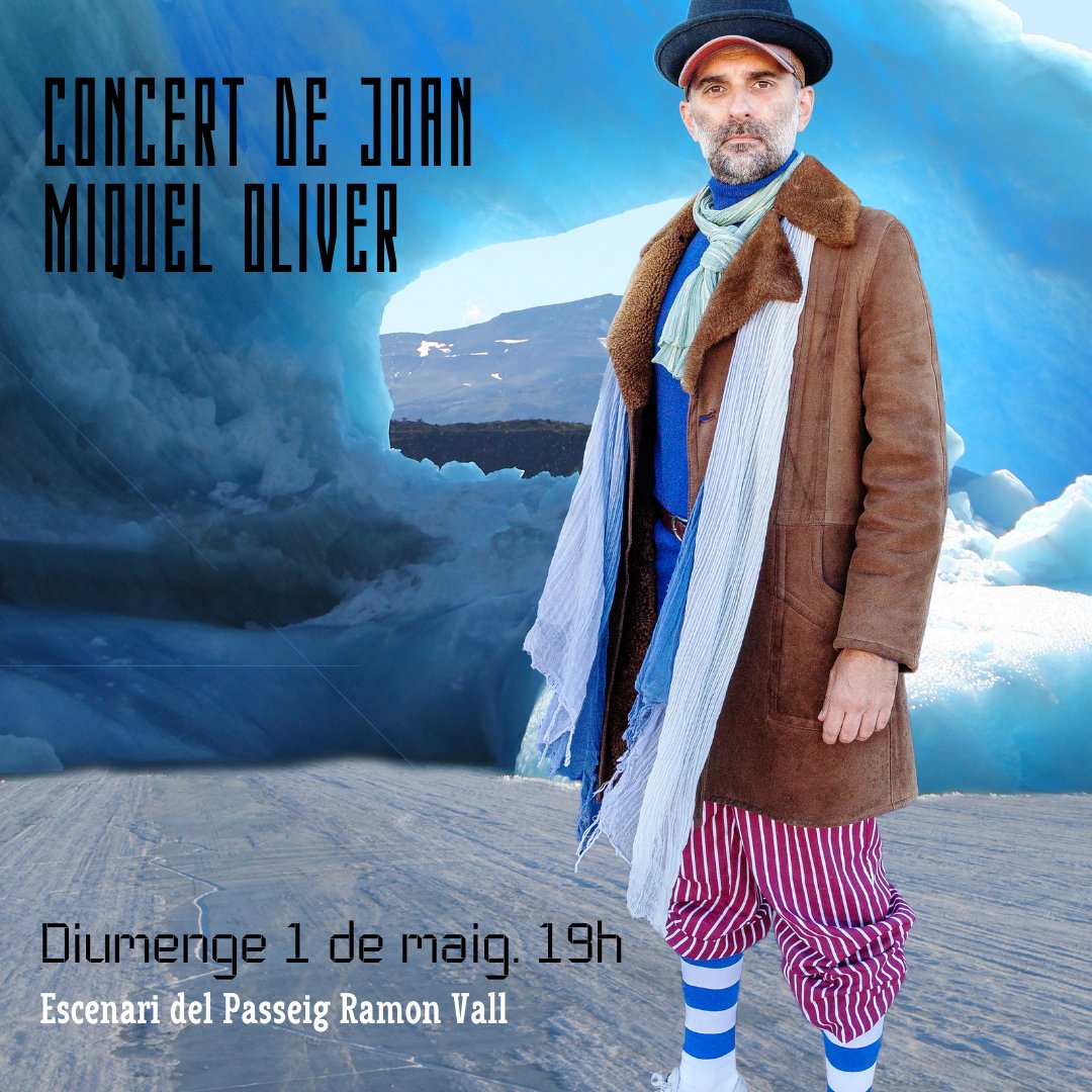 AjuntamentNavas's tweet photo. «CONCERT DE JOAN MIQUEL OLIVER»

Diumenge 1 de maig. 19h. Escenari del Passeig Ramon Vall (Plaça Catalunya)

Gira 15 Anys Surfistes en càmera lenta https://t.co/bhCZSCuiQt