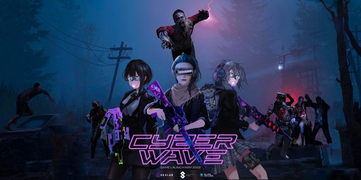 moneyisinair's tweet photo. My web 3 journey has started with @CyberWaveNFT from there I have explored a lot in this space and starting dreaming of becoming a blockchain dev. I'm so happy that finally the game is going to launch in MAY can't wait to defend myself from zombies #cyberwave #wavevent #fanart https://t.co/BTWshor47j