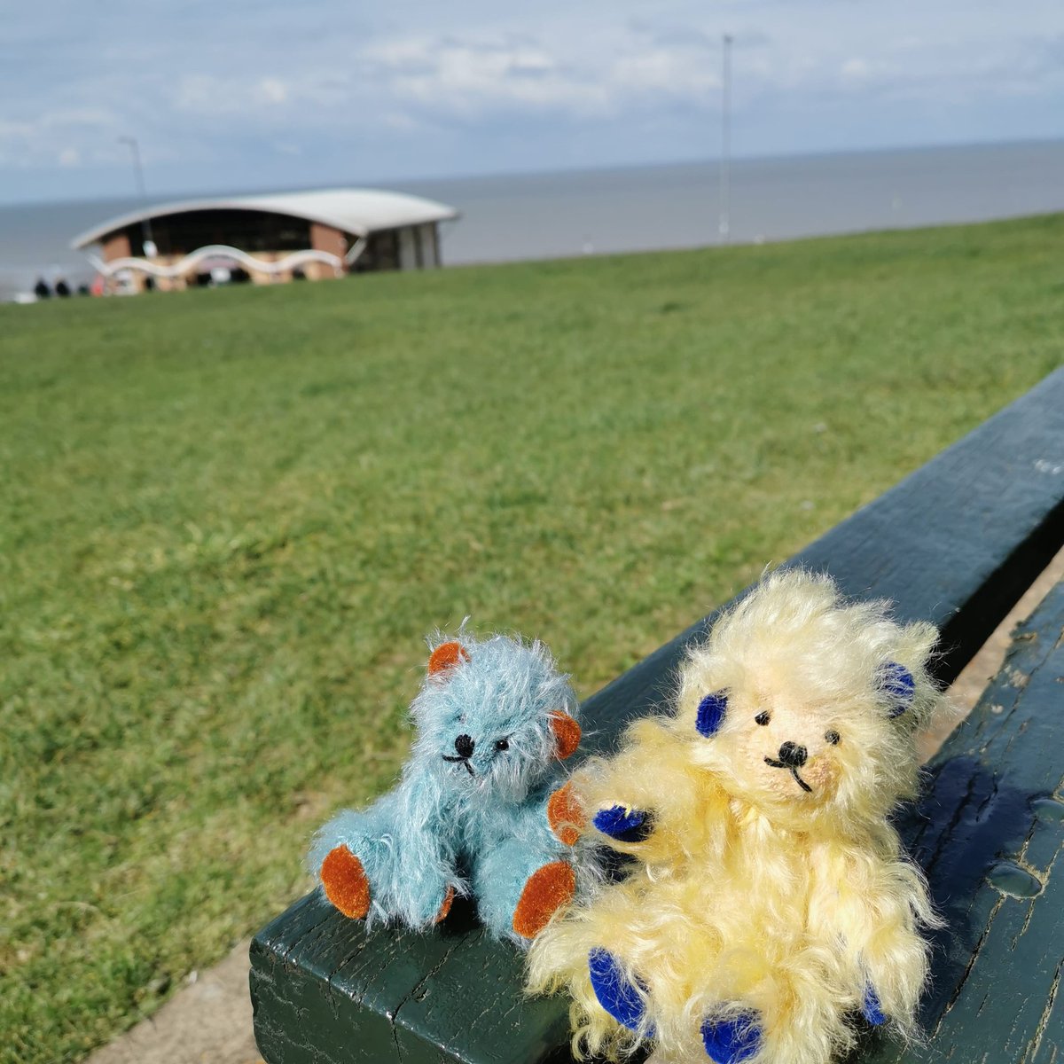 Dill and Priory in a rather windy <a href="/HunstantonOL/">#HunstantonOnLine</a>