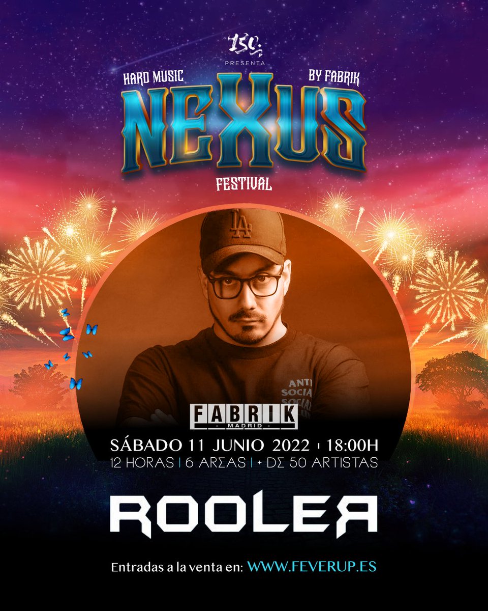 🌄 ROOLER estará en Nexus Festival

👉 Entradas a la venta: feverup.com/m/113094