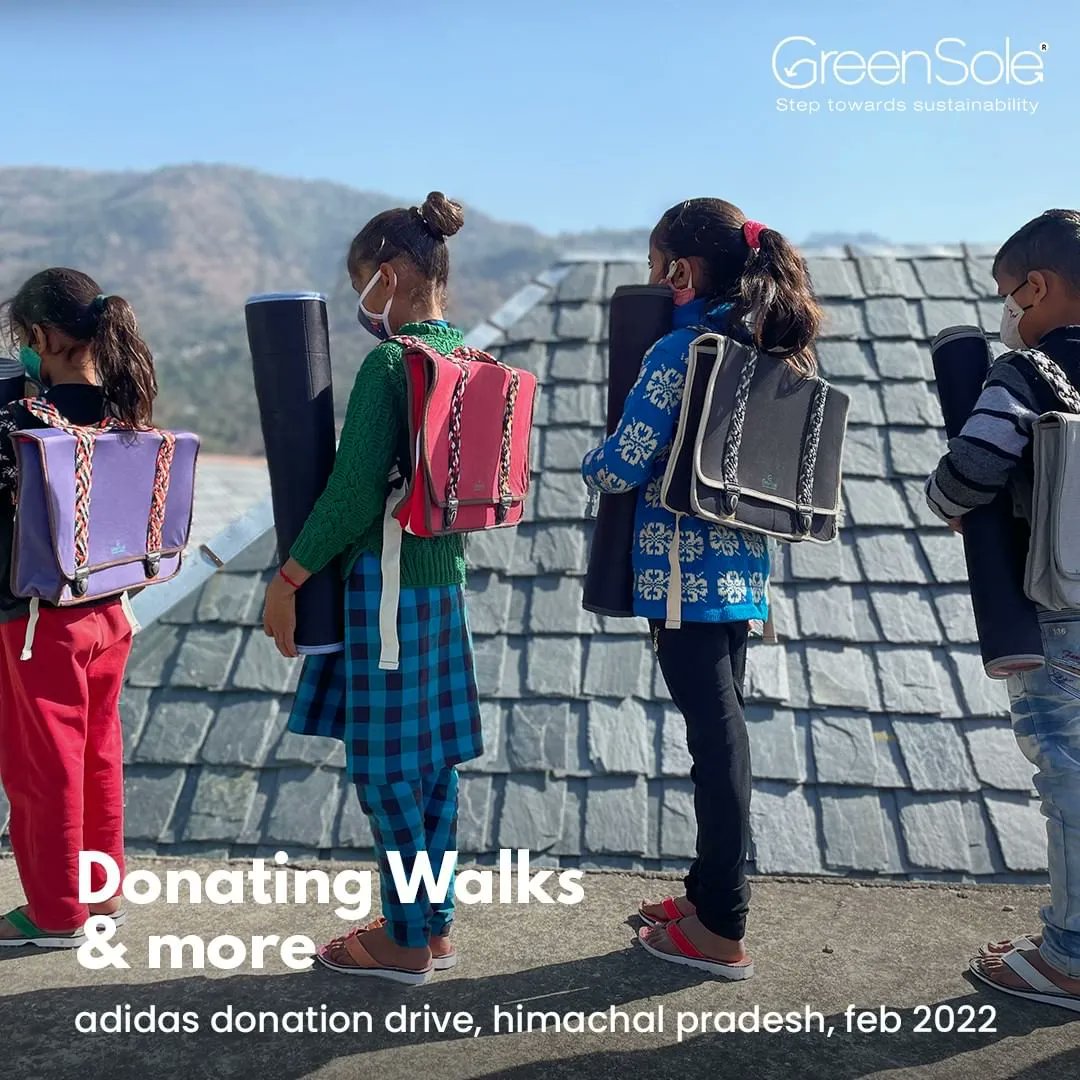 At #Greensole, we believe everyone deserves to have a comfy pair of footwear. 
As a part of our vision, we're collecting old shoes and upcycling them into comfortable new pairs for these children in need. Donate your shoes today and together we can make a difference.