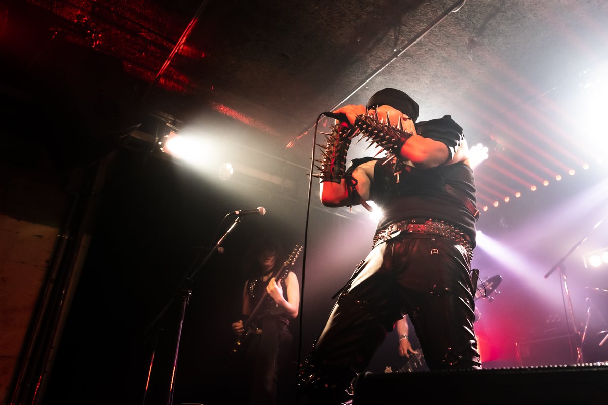 official_bound's tweet photo. 本年3本目のライヴ無事終了!
ARMADERさんレコ発おめでとうございます!
お越しいただいた皆さん、Gate Blackスタッフの皆さんあり���とうございました!
そして今週土曜日は名古屋で暴れてきます!!!
#HELL_BOUND
#ARMADEA
#gateBlack
#北陸メタル https://t.co/52gwRQ0dOP