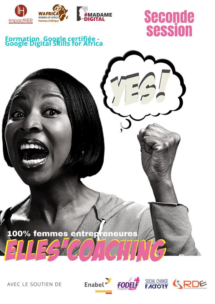 La 2nde session du #EllesCoaching2022 avc <a href="/ImpactHERAfrica/">ImpactHER Africa</a> se tiendra ce Mercredi 27 Avril 2022 de 11h-30 à 12h30 GMT sur: «Comment construire son plan marketing digital?» Si vous êtes nouvellement intéressée à participer, pre-inscrivez vs t👇🏽
docs.google.com/forms/d/16mz4K…
Avant le 27