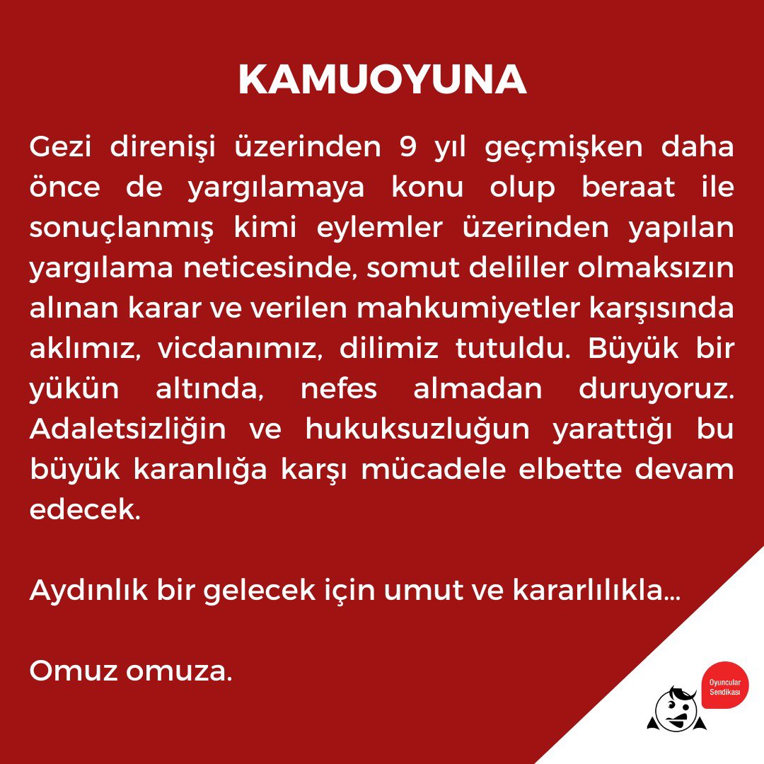 Aydınlık bir gelecek için umut ve kararlılıkla... Omuz omuza✌🏻 

#HepimizOradaydık