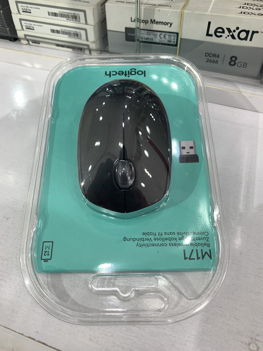 DivangeWilliams's tweet photo. Logitech M171
Reliable wireless connectivity
10 m range , 12-month battery life
Plug-and-play… 

GhC 200 ✴️ https://t.co/rgYjceUNBv