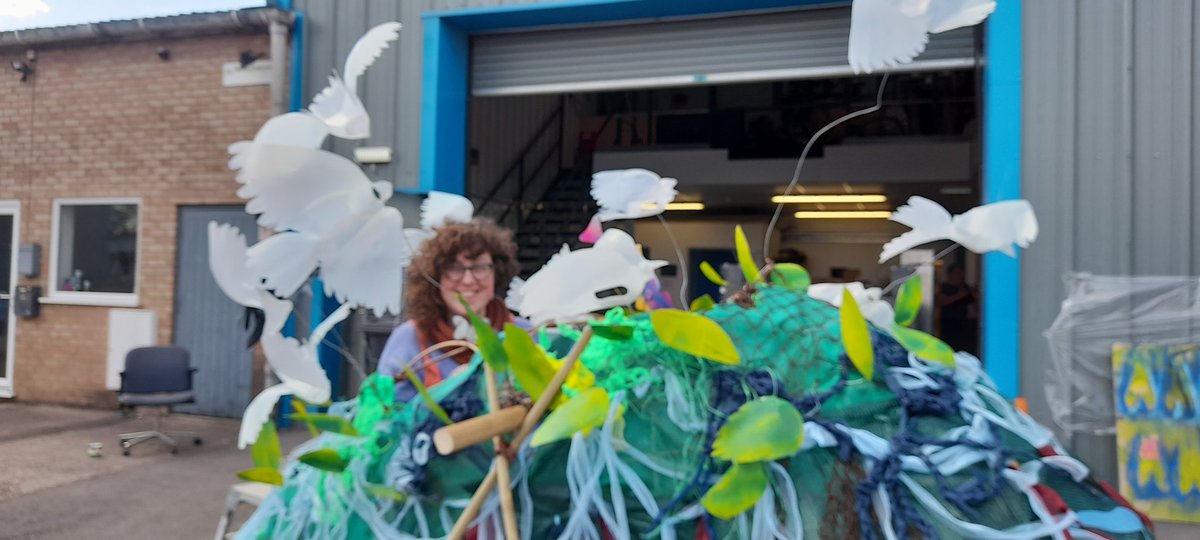 Fancy joining us for our spring parade at The Hereford Happening on Saturday? Help us to carry and bring to life our beautiful creations... contact Bex on 07973335010