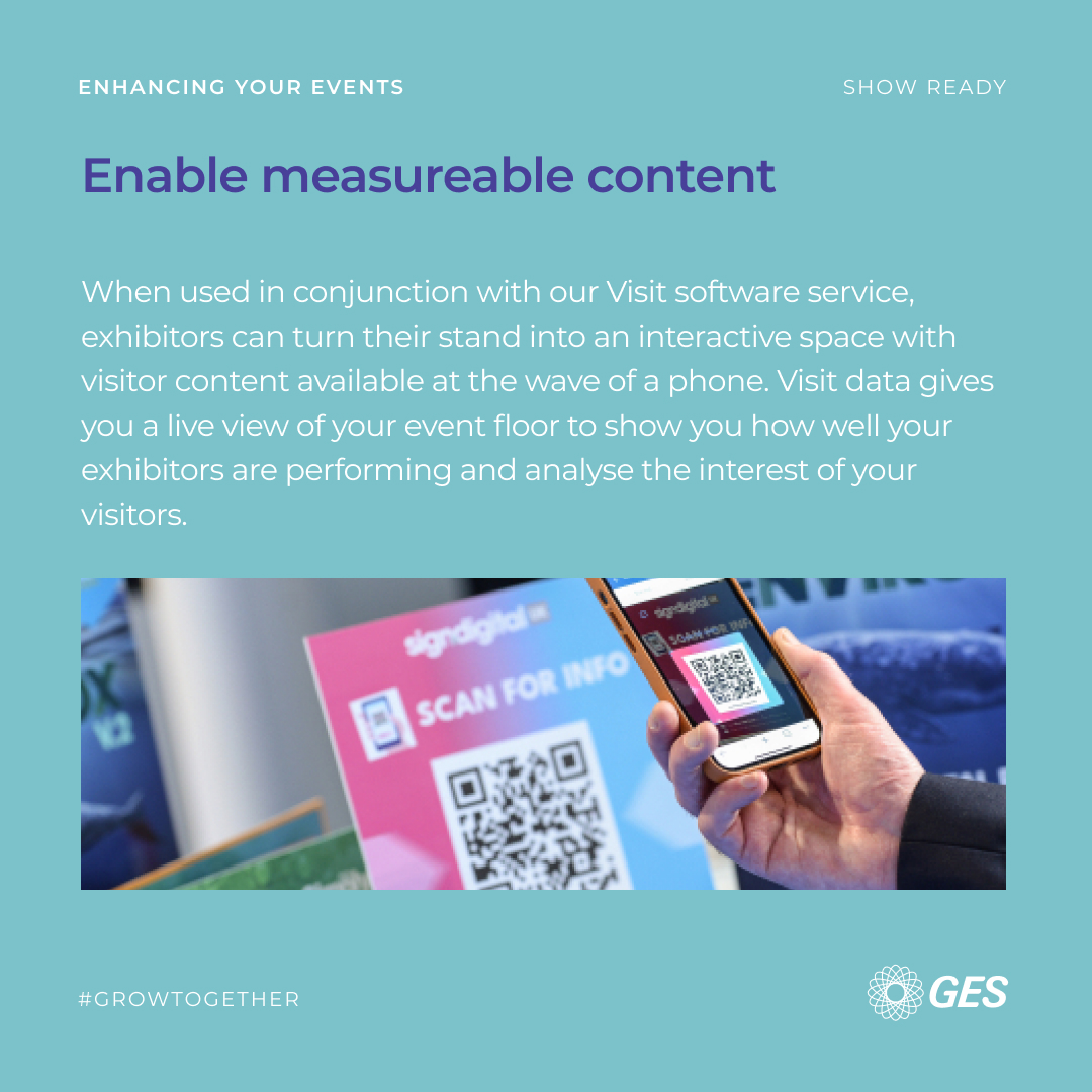 Growing those NPS ratings with Show Ready is *easy* 

📊 Prove exhibitor ROO/ROI/ROE? Done.
🤗 Great visitor experience? Sorted.
🧈 Buttery smooth exhibitor ordering? Yep.
♻️ Sustainable event requirement? Completed.
🏅 Award winning show finish? Nailed.