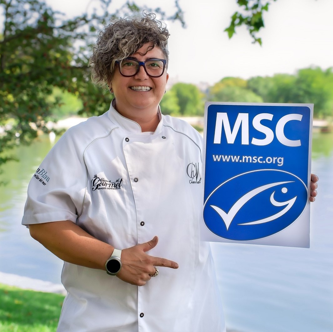 MSCenEspana's tweet photo. Hoy acompañaremos a nuestra querida #EmbajadoraAzul @CharoValHdez en @SalonGourmets #SG22 que preparará un maravilloso menú con #PescaSostenible de @MSCenEspana!
Gracias Charo y @ONGCesal por invitarnos a colaborar
#AzulinaConMSC #MaresParaSiempre #ComunicarPescaSostenible https://t.co/Av5w1pS9RG