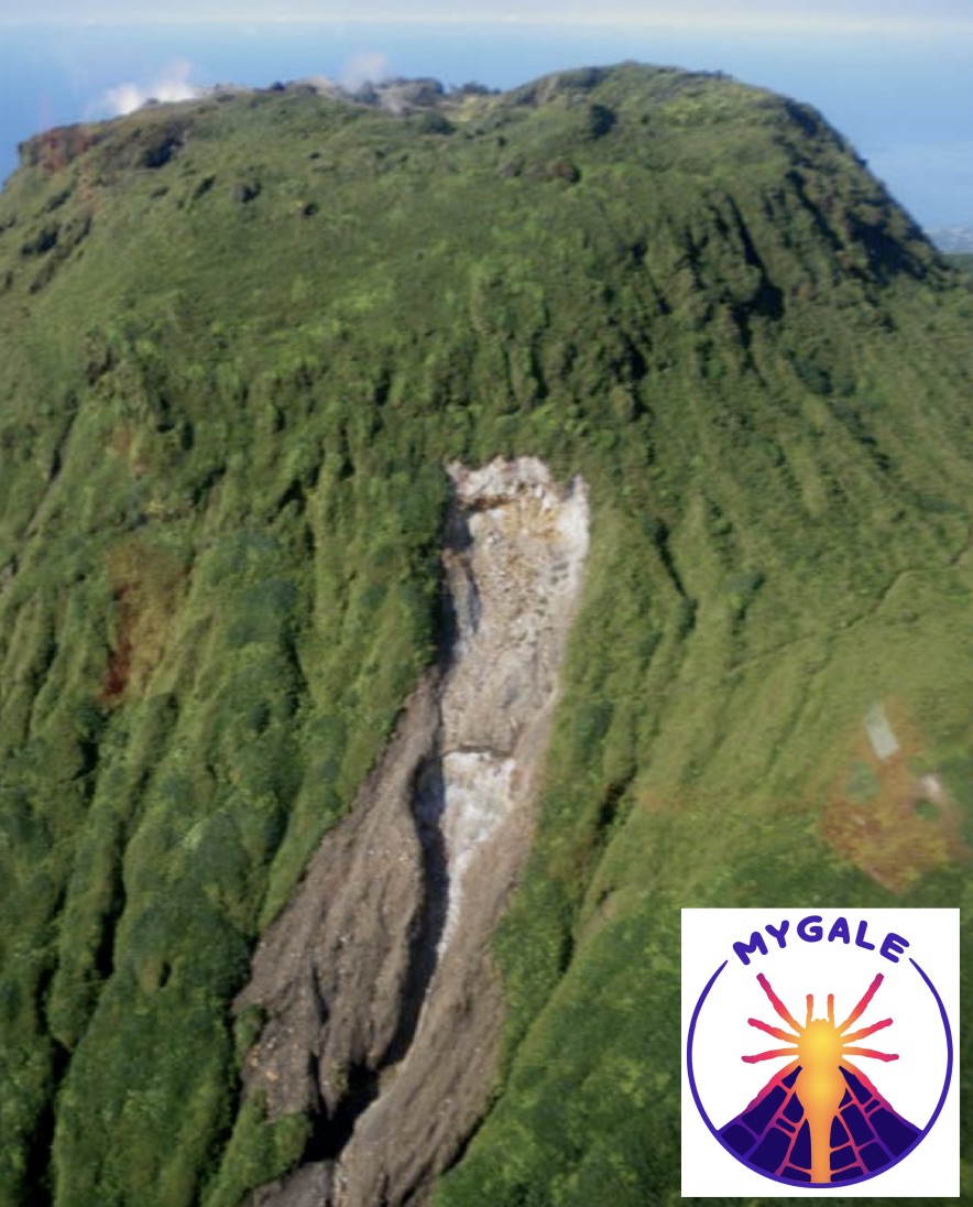 📢VOLCANO PHD TOPICS AVAILABLE📢 Interested in a Ph.D in experimental volcanology, starting from September 2022? Next week we will officially start the call for applications on two projects based on La Soufrière de Guadeloupe 🌋 (and yes, trips to the island will be included) 1/2