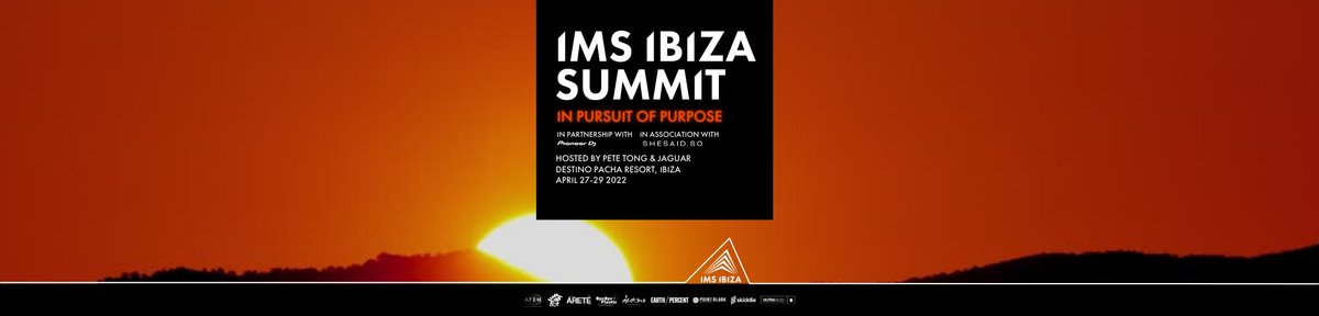 It's time for Ibiza International Music Summit 
(27-29/04).
On Wednesday DJ Monitor CEO, Yuri Dokter is one of the speakers at AFEM Presents Music Recognition &amp; DJ Set Data Capture Technology

IMS COLLEGE - 16.00-16.45

#djmonitor #mrt #afem #alphathetacorporation #bmat #seeqnc