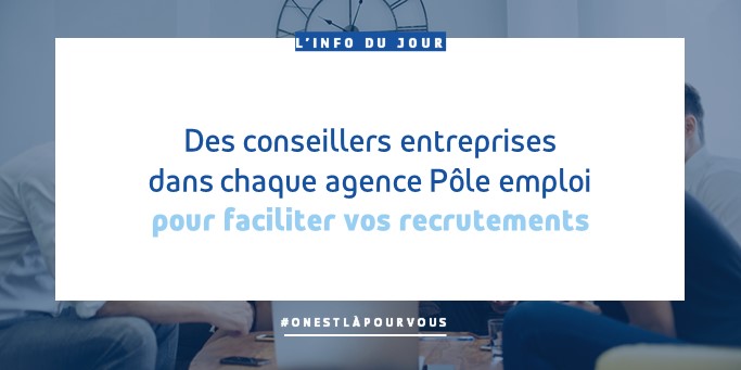 #Employeurs, des conseillers spécialisés dans la relation #entreprise sont présents dans chaque agence #PôleEmploi #BFC pour vous aider dans vos #recrutements. Contactez-les ! tinyurl.com/yckvhap9