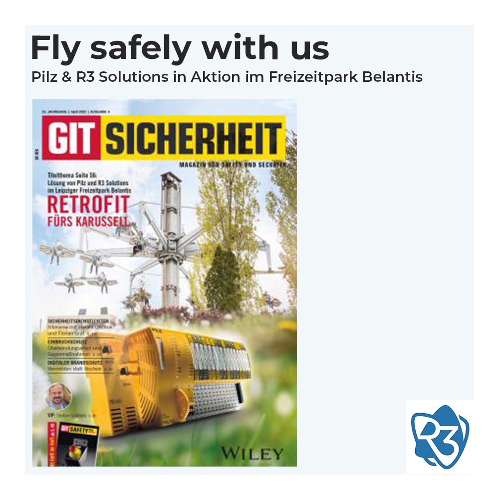 R3Coms's tweet image. Sicherheit ist ein wichtiger Faktor, wenn es um Funktechnologie geht. Mit Pilz hat R3 Solutions ein Fahrgeschäft im Belantis Park auf den neuesten Stand gebracht. Die Geschichte des Retrofit, lesen Sie in der GIT Sicherheit:
git-sicherheit.de/system/files/f…
#automation #GITsecurity #pilz