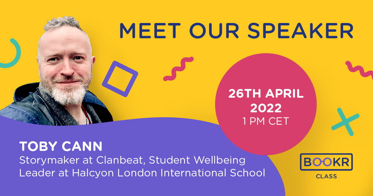 Join Toby at the BOOKR Class roundtable already today and let's talk about Social-Emotional Learning 🌳

Book your place for free here: buff.ly/3LkNdna