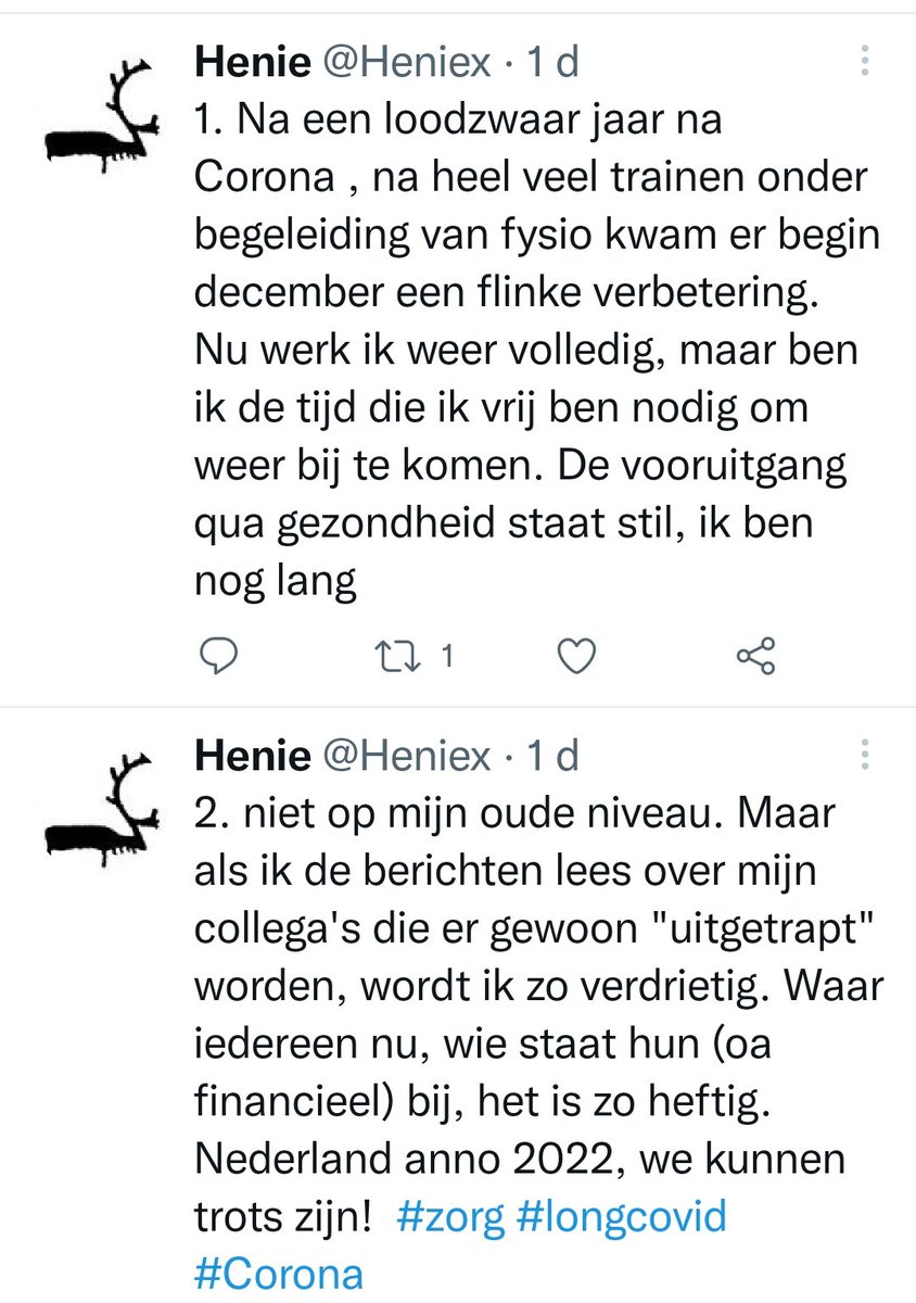 Heniex's tweet photo. @riendebock @wiepau Om te huilen....
#LongCovid #Corona #zorgmedewerkers #helpzeaub https://t.co/MMA50YoWhp