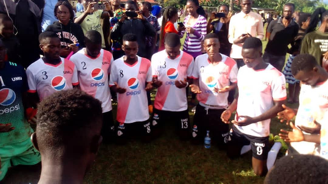 Congs to the UMU saints over winning Gulu university 2-0 in the university league