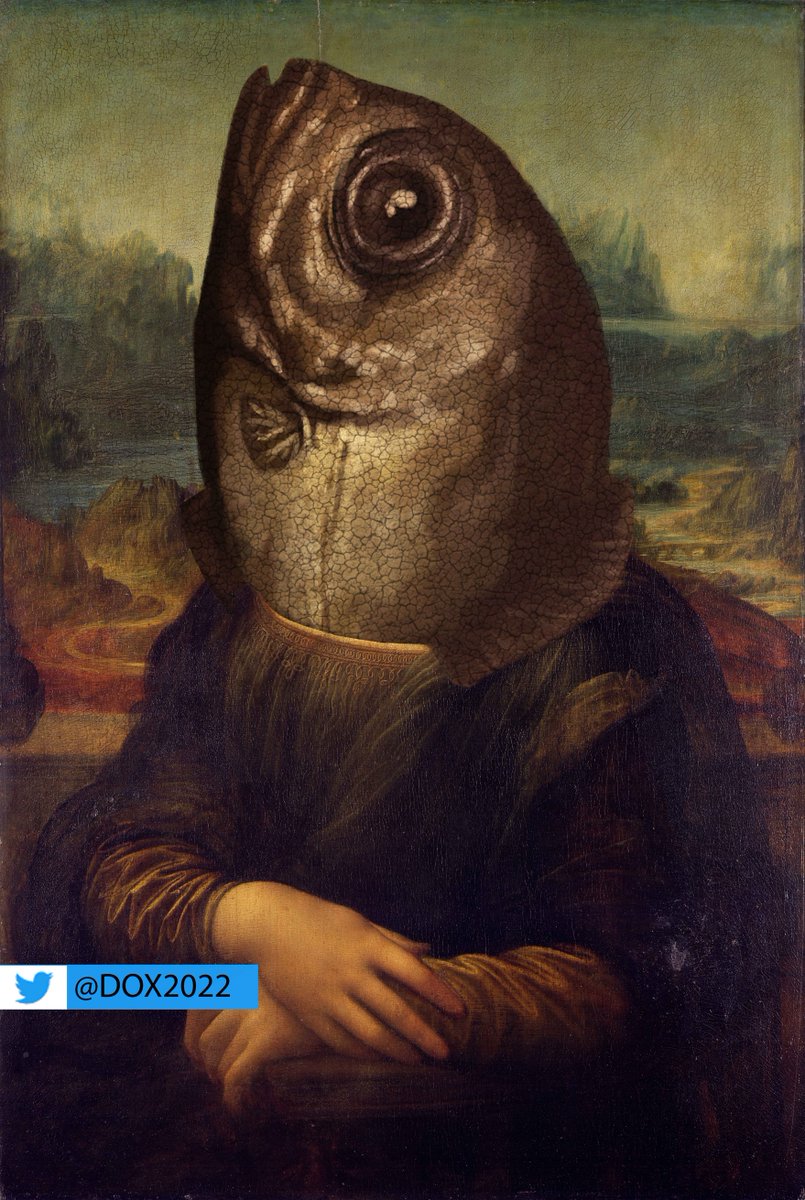 DOX2022's tweet photo. @opensea
  #nftartists #nftinvestor #nftsstories #nftcollection #nftgram #nftarts
#nftcrypto #nftcollector #nfthesearch #nftartwork #nftmarketplace #nftdrops #nftcommunity #nfts #nftcollectors #nftnews #nftart #Emotions #monalisa #davinci #fish https://t.co/vuQWYPuJuW