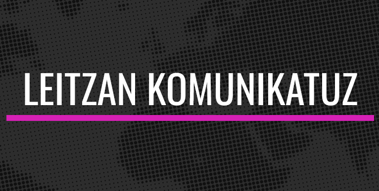 ⚓️LEITZAN KOMUNIKATUZ parte-hartze prozesua azken portura iristear da. 

🗣️ Maiatzaren 2an, astelehena,  izango da azken saioa, 18:30ean, Herri Aretoan.

✅Denon parte-hartzearekin emanen diogu bizia egitasmoari. Hor espero zaituztegu!