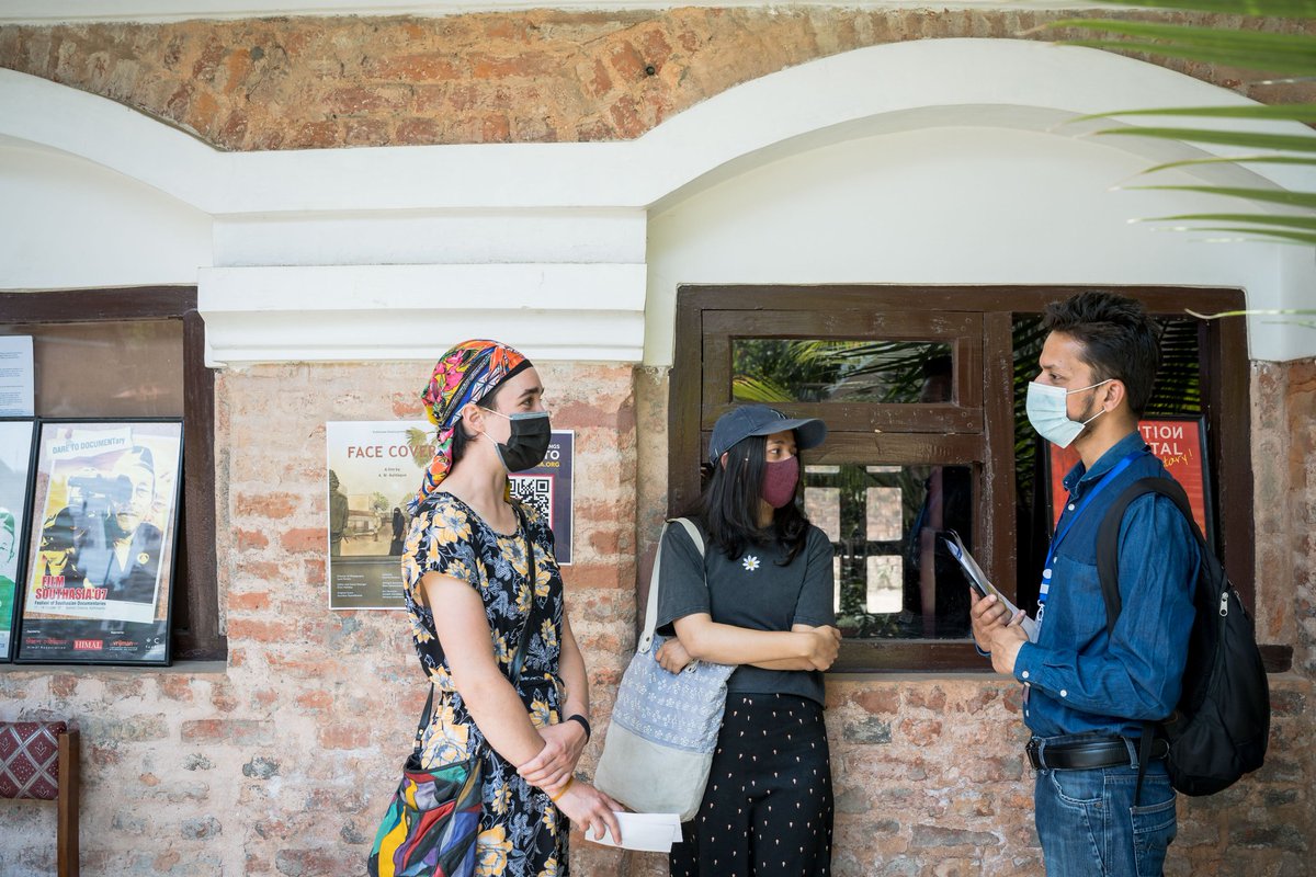 filmsouthasia's tweet photo. #filmsouthasia connect, converse, create, collaborate, catalyze. So little time for so many conversations. Looking back at moments from #fsa22 https://t.co/isHbOXMUwM