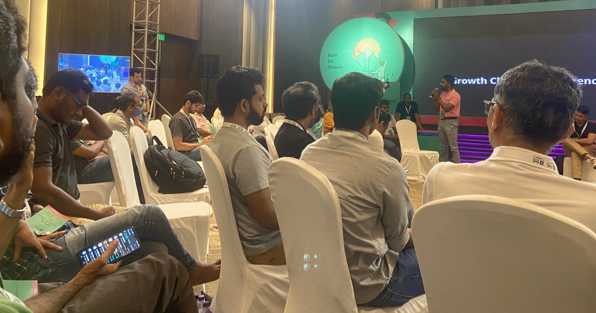 fthemes360's tweet photo. Growth Clinic: First of its kind session at @saasboomi
Audiences get to ask their questions and put problems in front of each other (including session speakers).
A formal and better version of Q&A.
Kudos to @avinashraghava @ArvindParthiban and the team
#SaaSBOOMi #SBGROWTH https://t.co/WcGVKyzggP