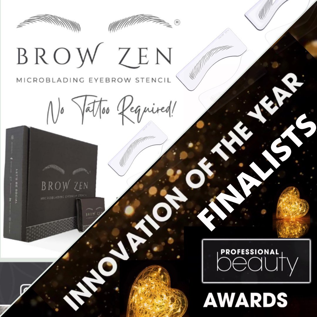 _BrowZen_'s tweet photo. We are very excited to announce that we’ve  been selected as finalists for the Professional Beauty Awards 2022 - Innovation Of The Year category 😬🏆🏅🤞What an honour to be selected. 

Thanks to @proffesionalbeauty and the judging panel for your support and recognising our Brand https://t.co/NmUWOhNWUQ