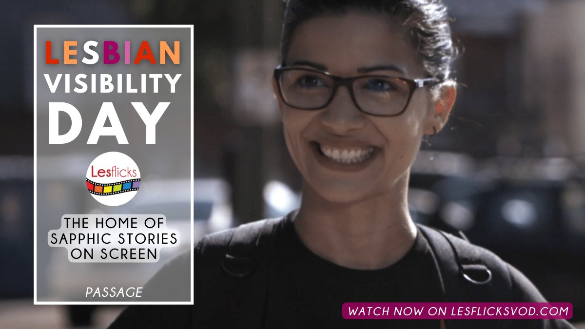 Lesflicks 🍿🏳️🌈home of #sapphicstoriesonscreen (@lesflicks) on Twitter photo What are you doing for #LesbianDayofVisibility?
At Lesflicks, we know that #representationmatters so recommend watching authentic #sapphic story 🍿Passage series by Christin Baker
<a href="/passage_series/">Passage: The Series</a> <a href="/ryesquina/">Hillary Esquina</a> @TwiistedRose
Watch on #LesflicksVOD here bit.ly/3bB3Uex What are you doing for #LesbianDayofVisibility?
At Lesflicks, we know that #representationmatters so recommend watching authentic #sapphic story 🍿Passage series by Christin Baker
<a href="/passage_series/">Passage: The Series</a> <a href="/ryesquina/">Hillary Esquina</a> @TwiistedRose
Watch on #LesflicksVOD here bit.ly/3bB3Uex